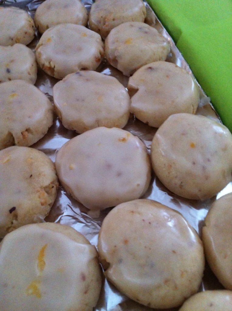 Toasted Hazelnut Clementine Shortbread