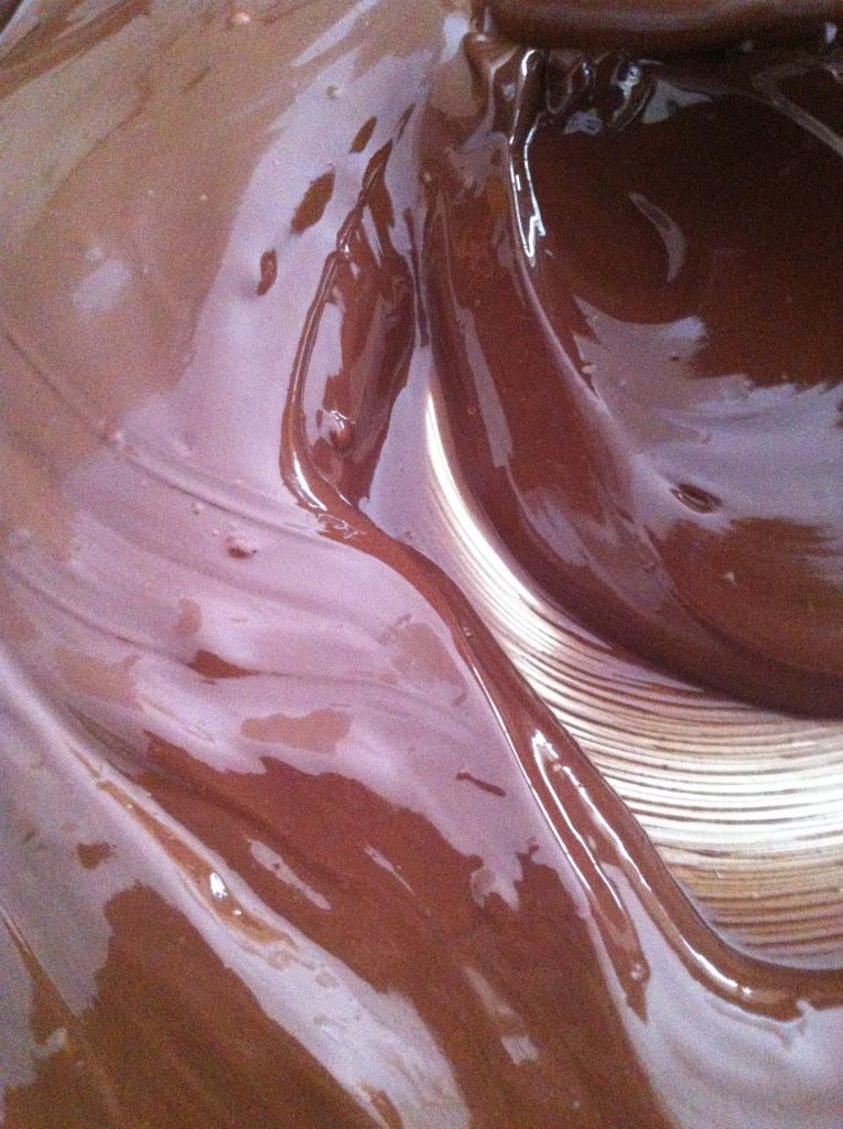 the browned butter chocolate glaze