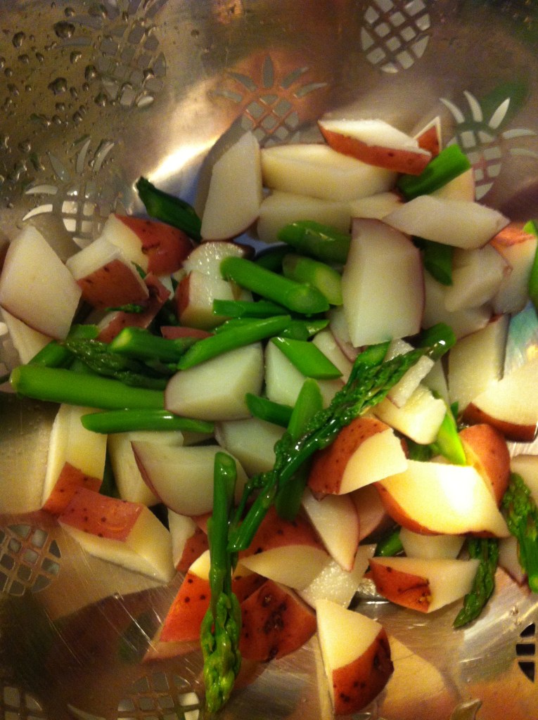 makings of a fine potato salad