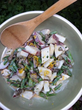 Delicious spring salad