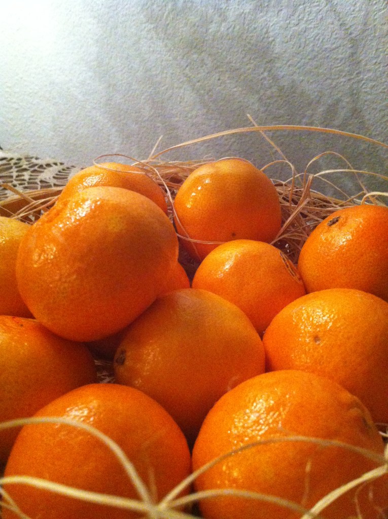 winter glow of clementines