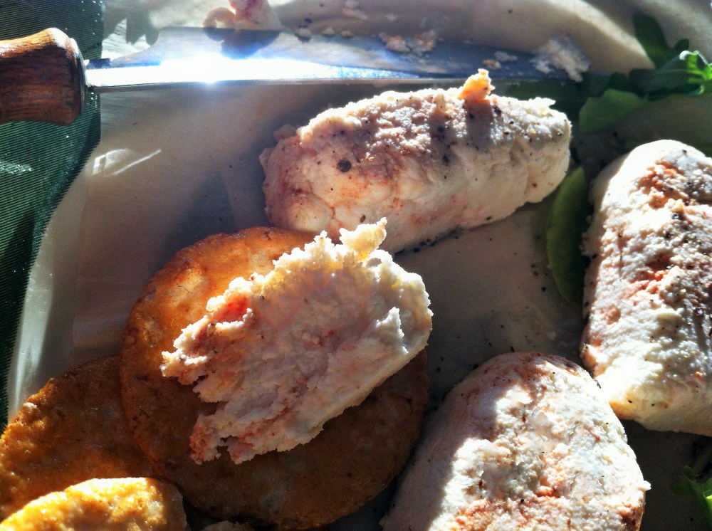 bursting into song about the smoked paprika cheese, with the sun rising over the plate, naturally!