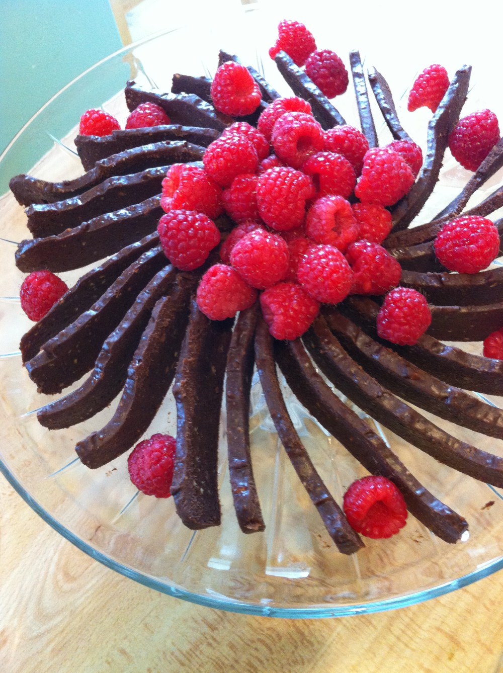 Rose Tea Infused Deget Noir  Date and Chocolate Fudge