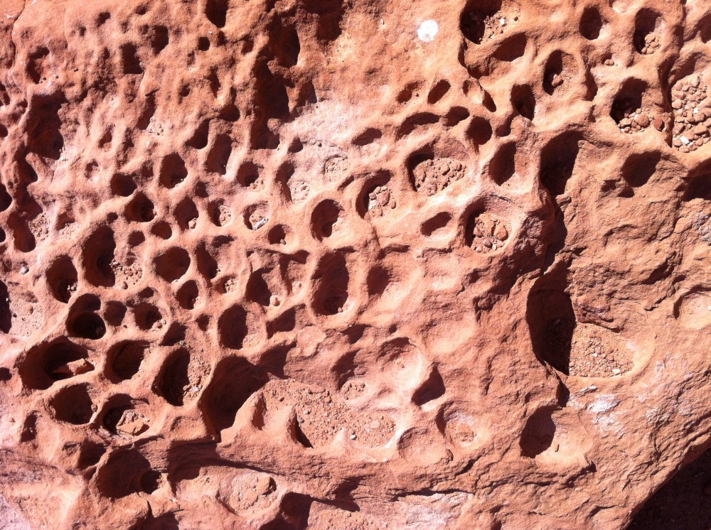 textures...in the walls of the canyon