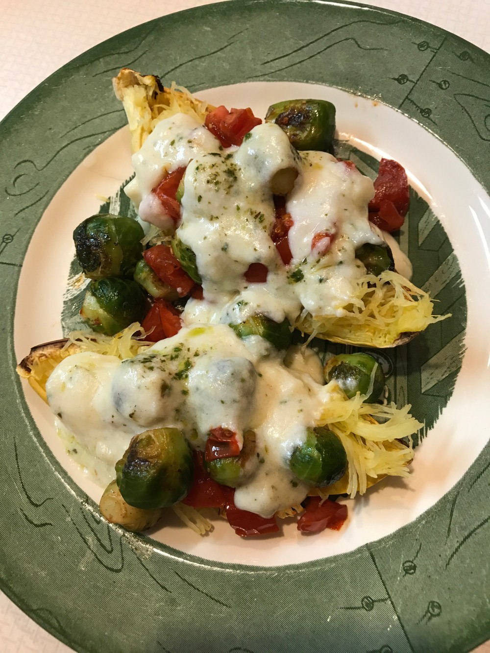 My local version of Spaghetti Alfredo